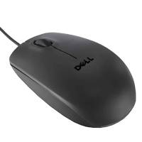 Dell MS-111 USB Wired Mouse - Black