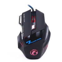 X7 4800 DPI LED Backlit Wired Gaming Mouse - Black