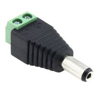Male DC Power Jack Adapter