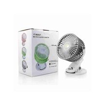 M2027 Rechargeable Table fan with Light